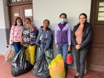 Entrega de abrigos y calzados en comunidades indígenas