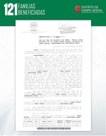 Entrega histórica de títulos de propiedad a familias del Distrito de Campo Aceval