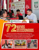 Expo Feria de Empleos: 72 personas seleccionadas